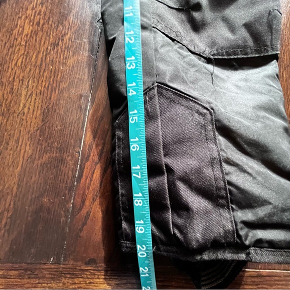 Champion C9 Black & Teal Snow Bibs Size S (6-6X) - Picture 7 of 8